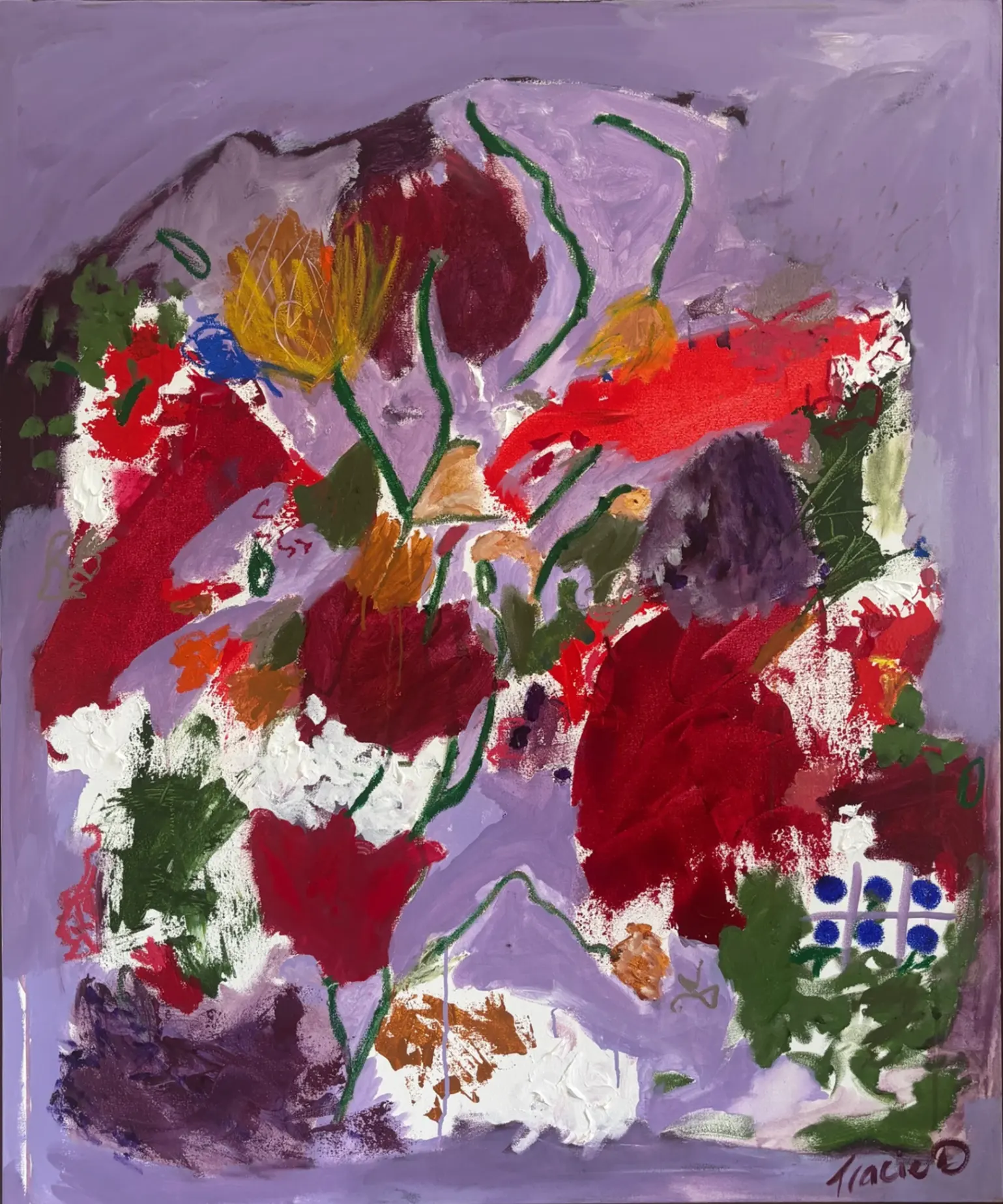 Lets begin - Mixed Media Acrylic (2025)