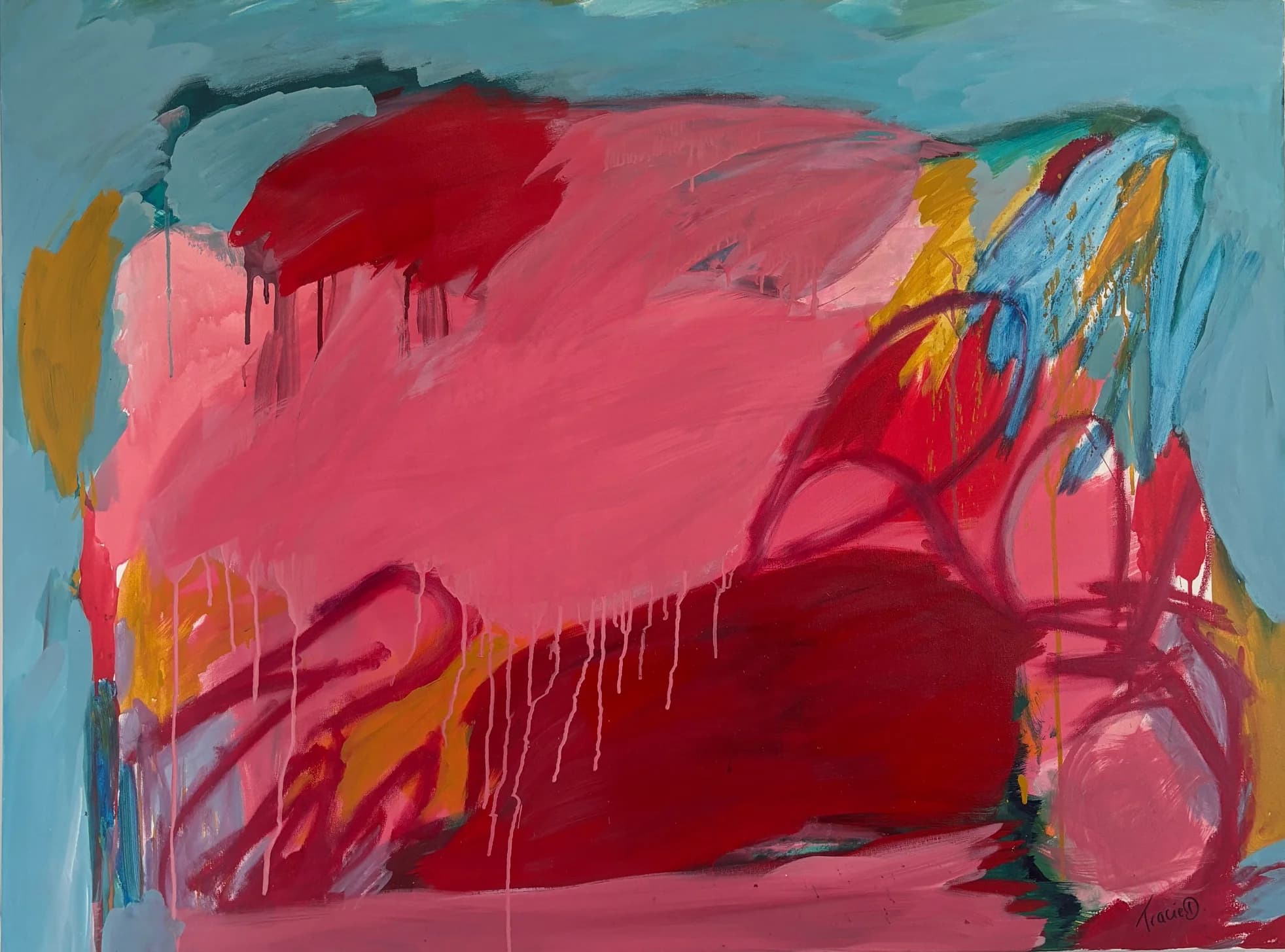 Inner Terrain - Acrylic on Canvas (2024)